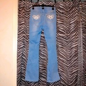 Stretchy Distressed Jeans